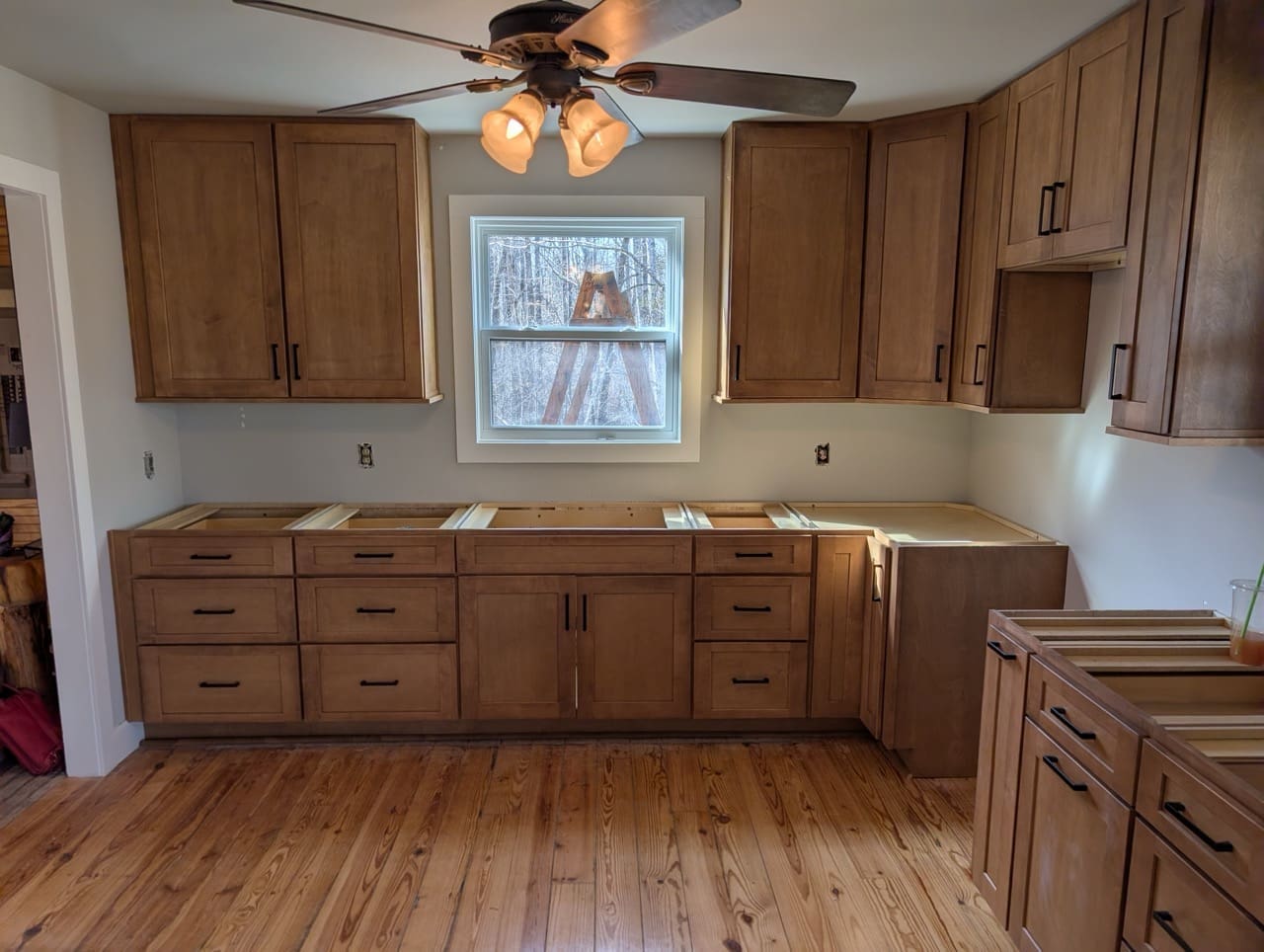 Natural Maple Kitchen Cabinets in Middle Tennessee